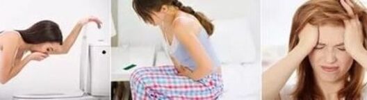 Symptome von Parasiten im menschlichen Körper